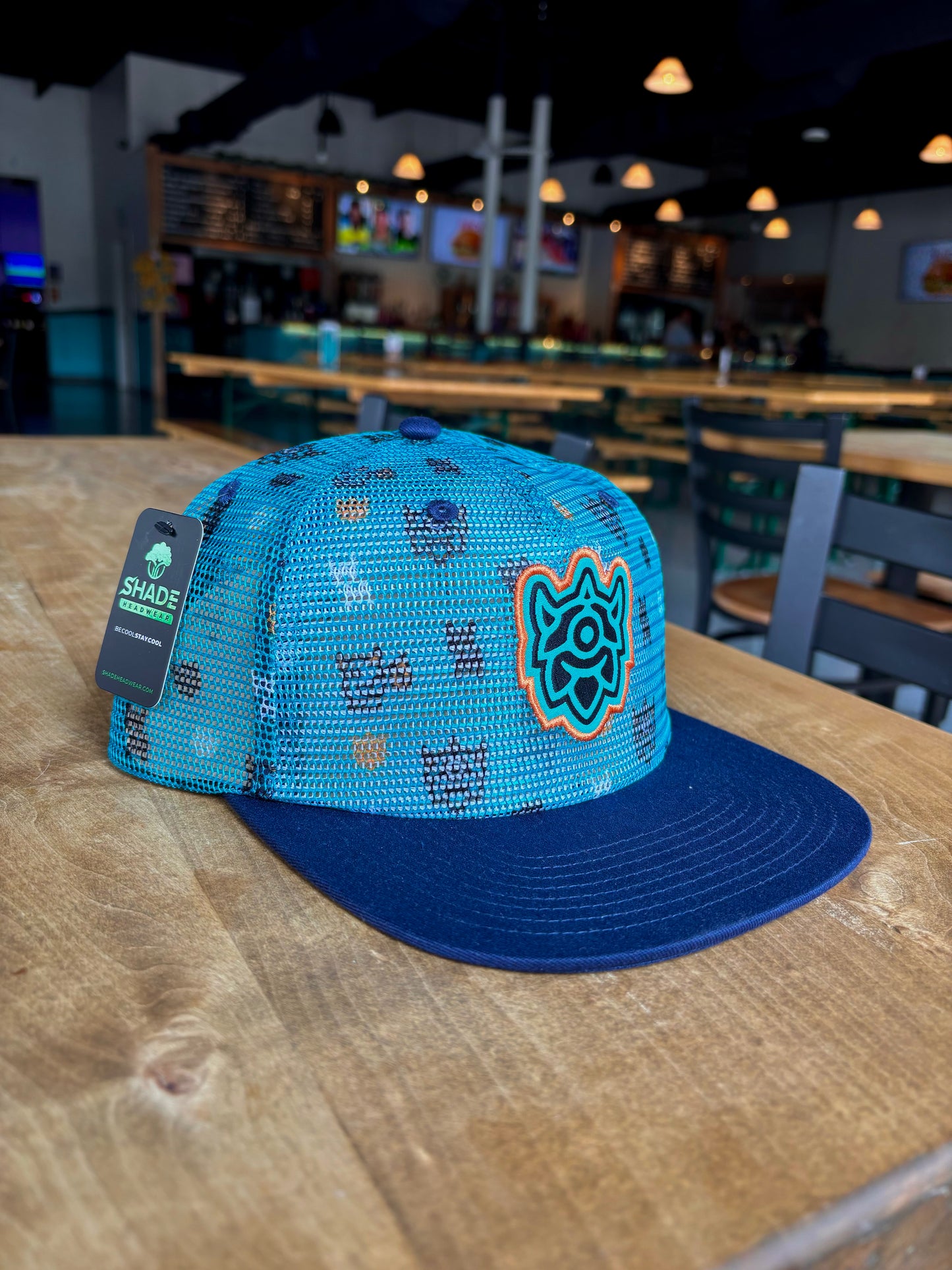 Logo Mesh Trucker Hat