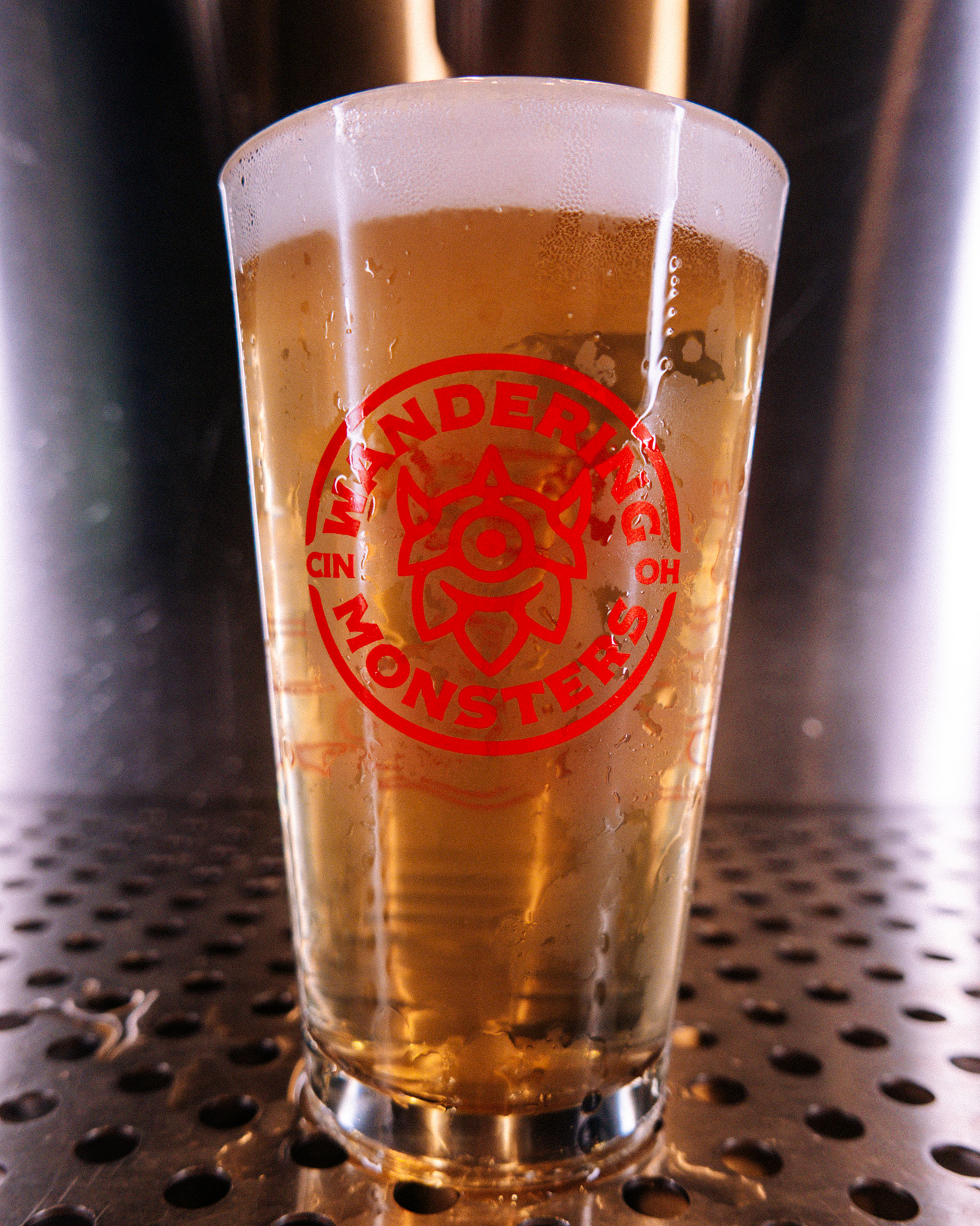 Monster Rosie 16oz Glass