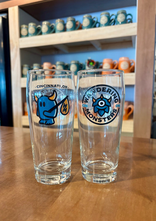Tri-color Pint Glass
