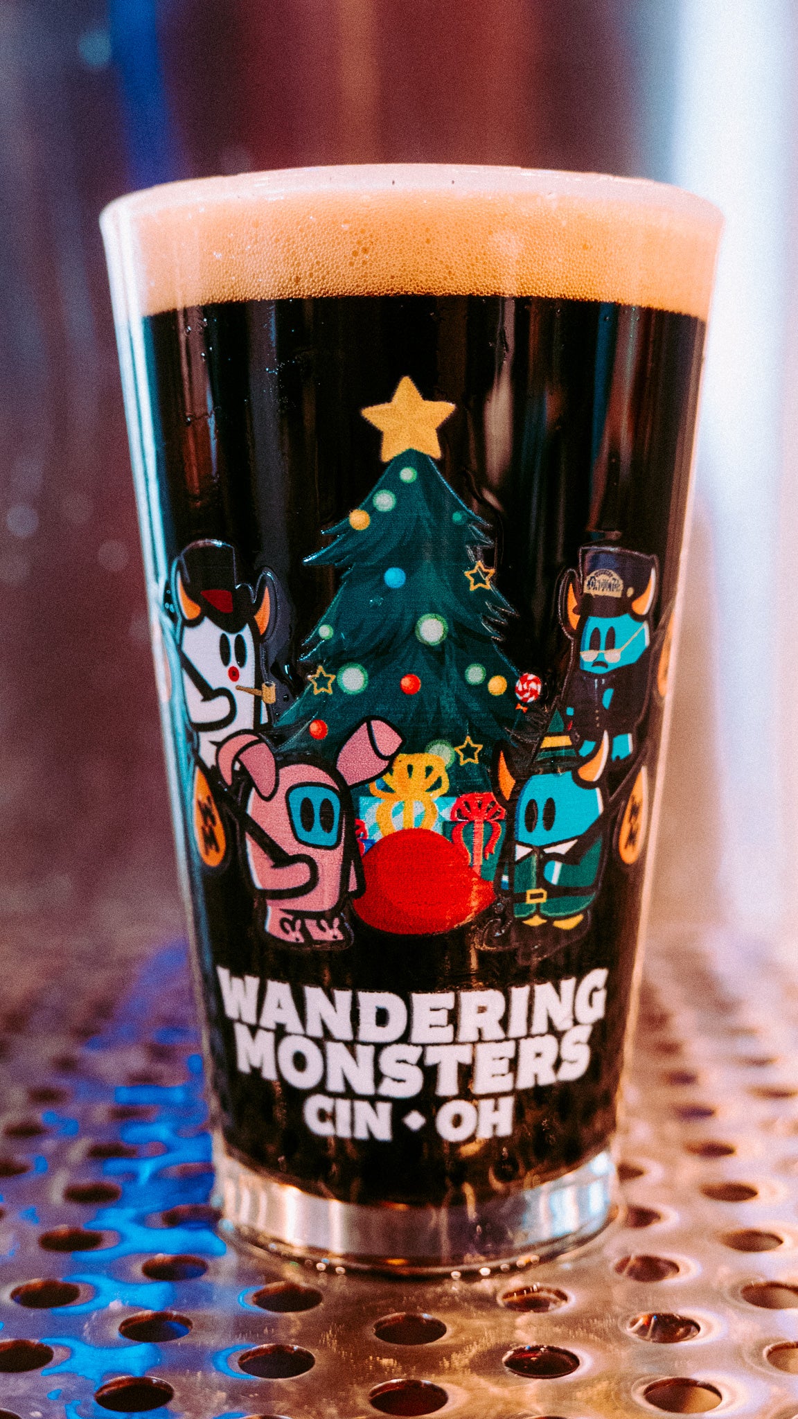 Holiday 2025 16oz Glass