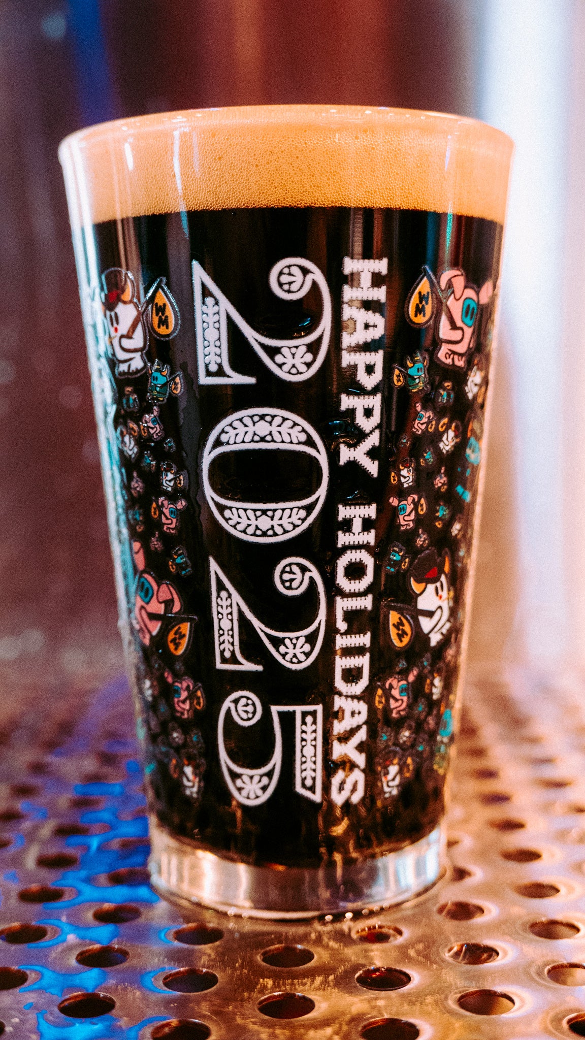 Holiday 2025 16oz Glass