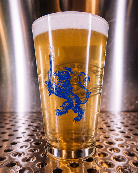 Crusader 16oz Pint Glass