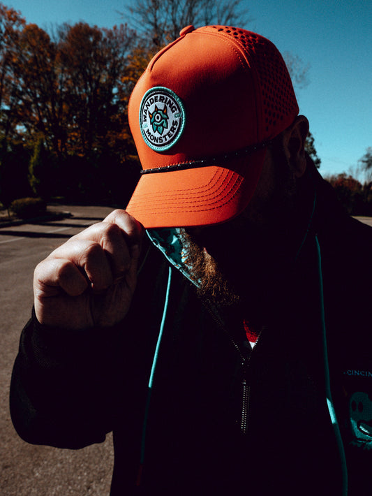 Wandering Monsters Golf Hats