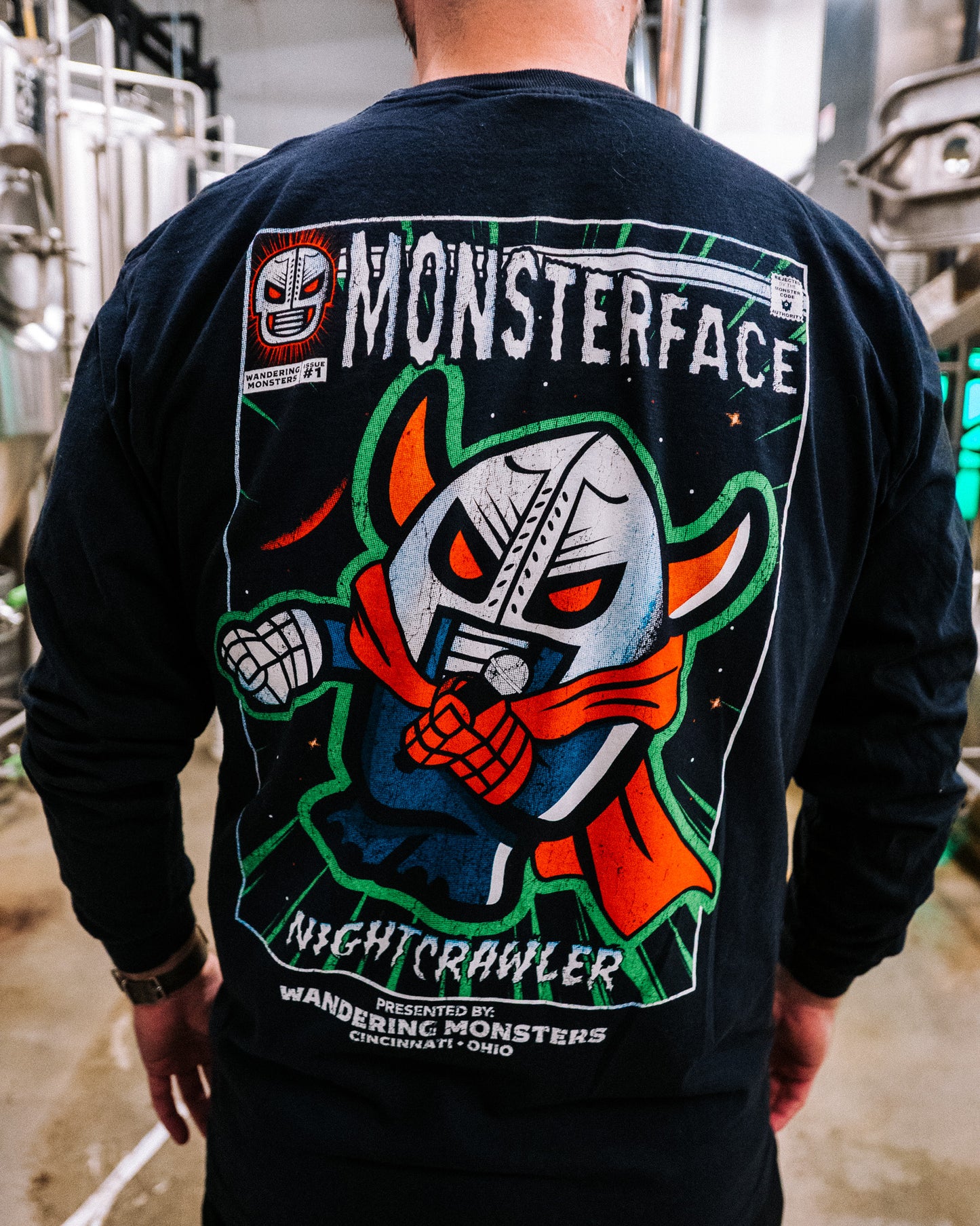 Nightcrawler Long Sleeve Pocket T-shirt