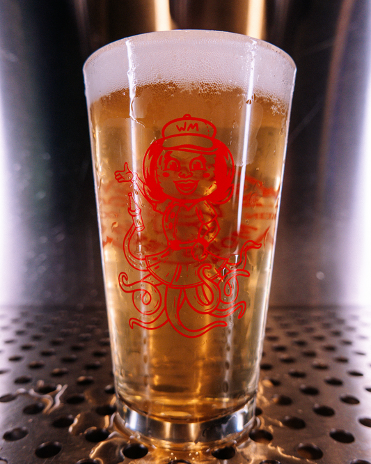 Monster Rosie 16oz Glass