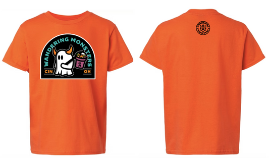 Orange Halloween Youth Tee