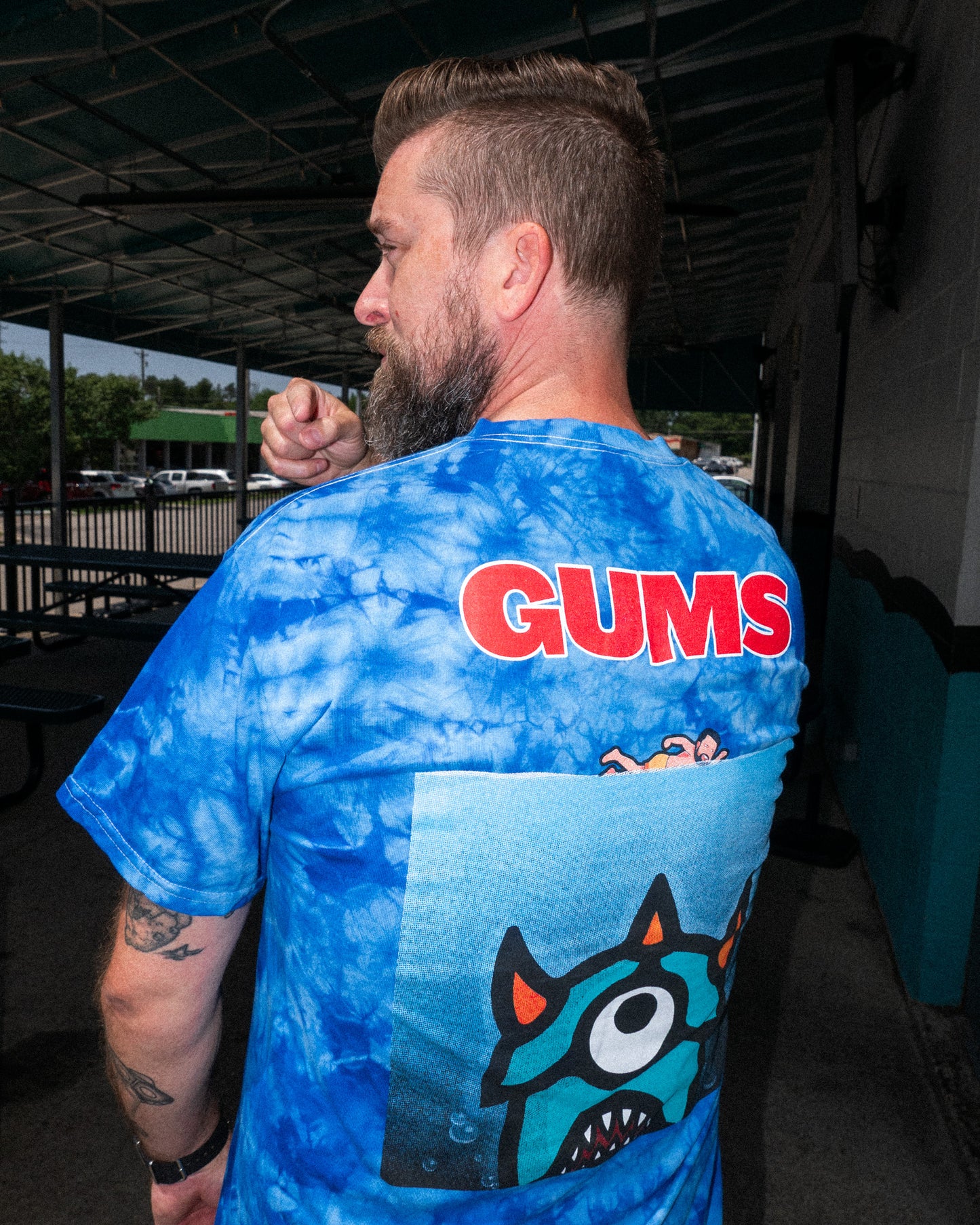 GUMS Tie Dye Shirt