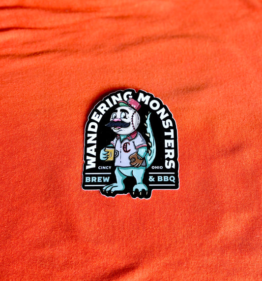 WM Reds Monster Sticker